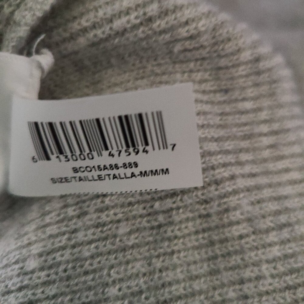 BCBG MAXAZRIA WOMENS LACE UP-CORSET- CROP SWEATER-LIGHT GRAY- SIZE MEDIUM - Picture 12 of 12